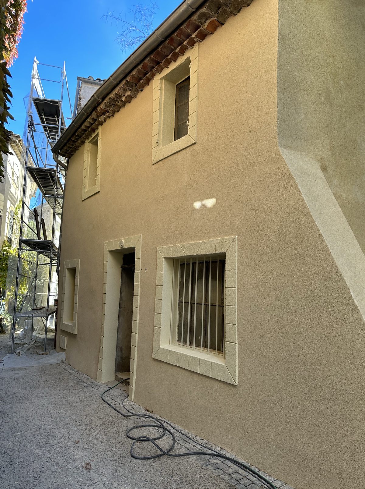 Trois maisons de village Vue 2