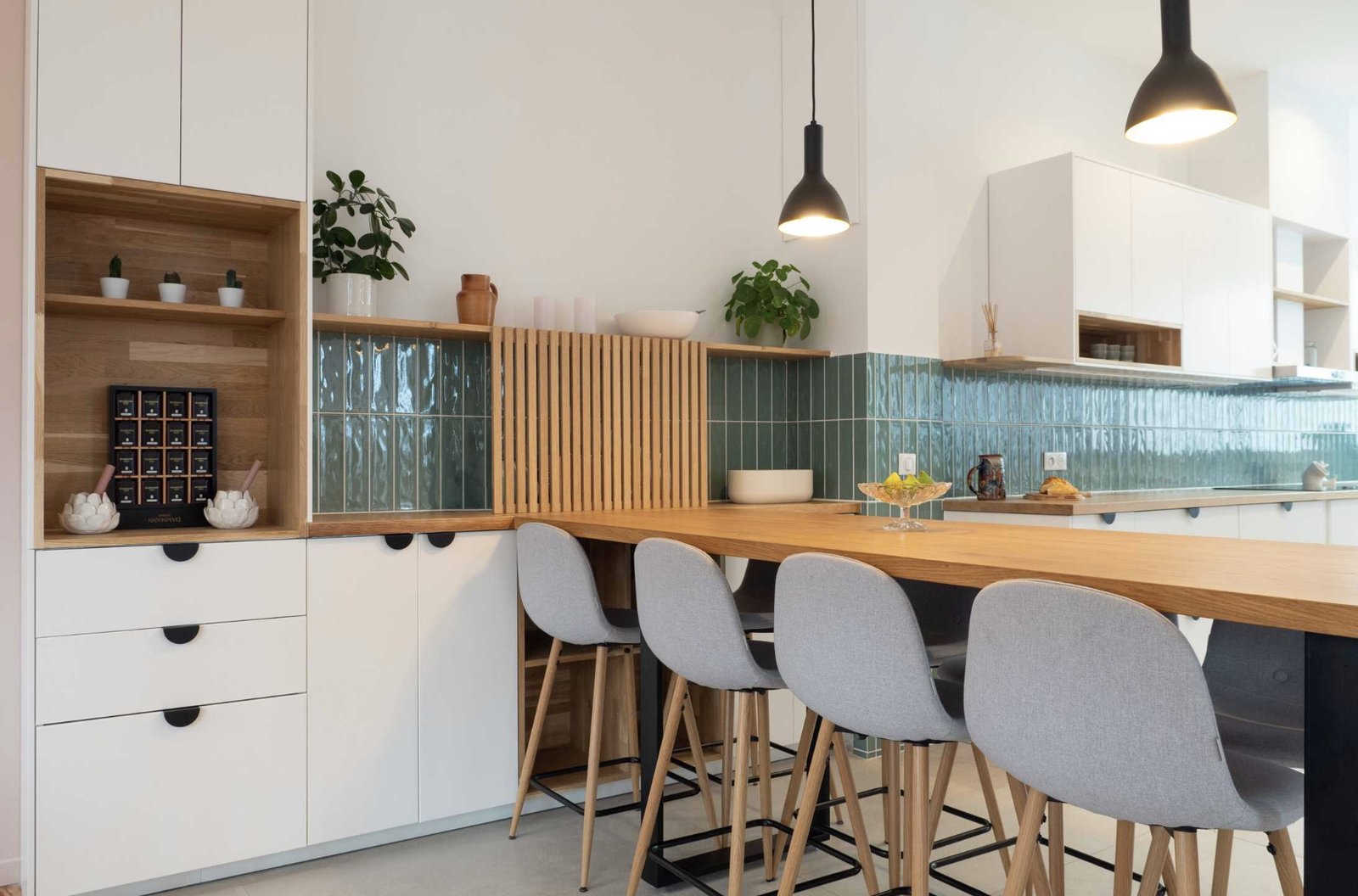 Duplex renovation — Cuisine ouverte