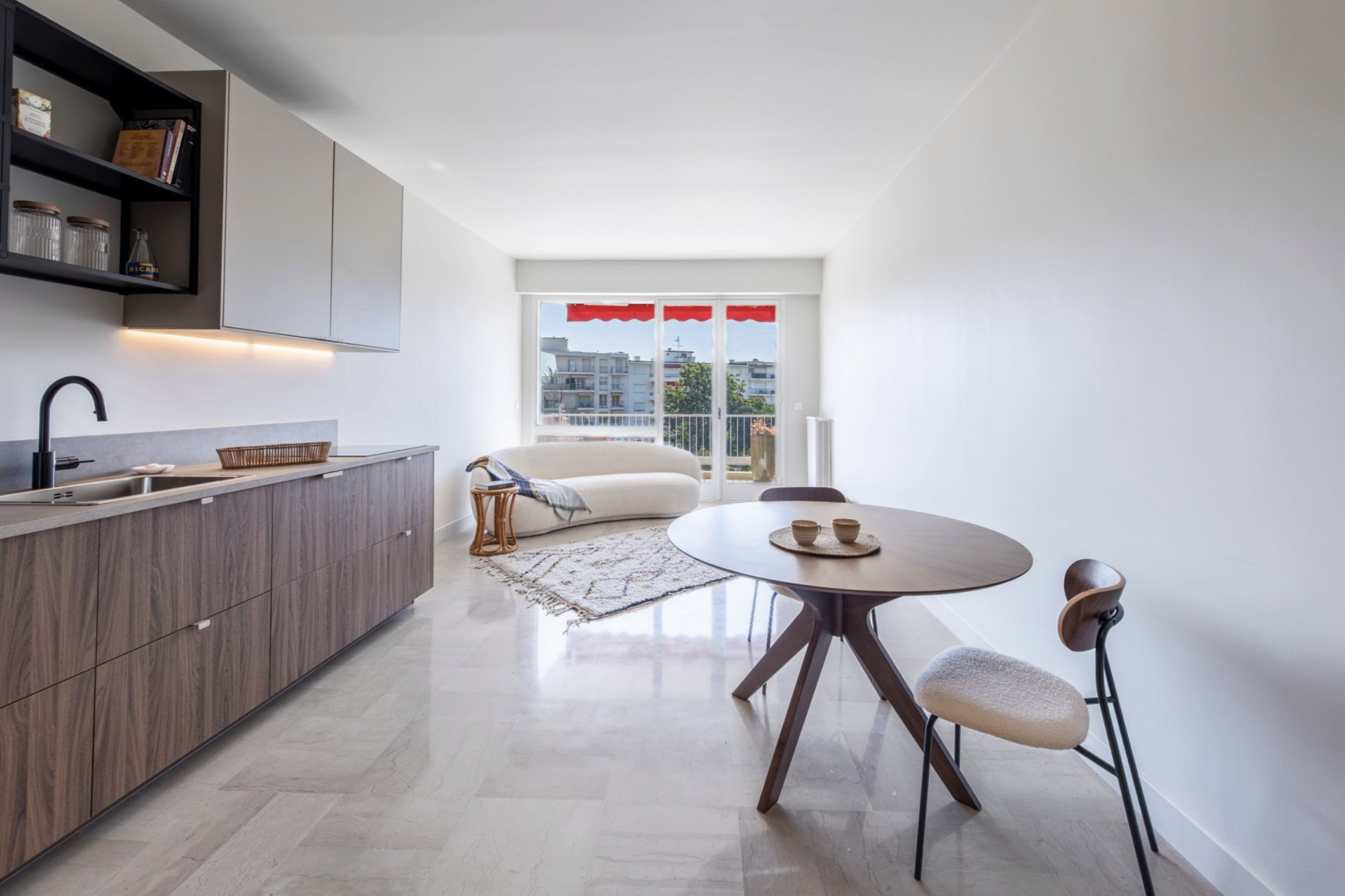 Rénovation appartement — Nice — 66 m²